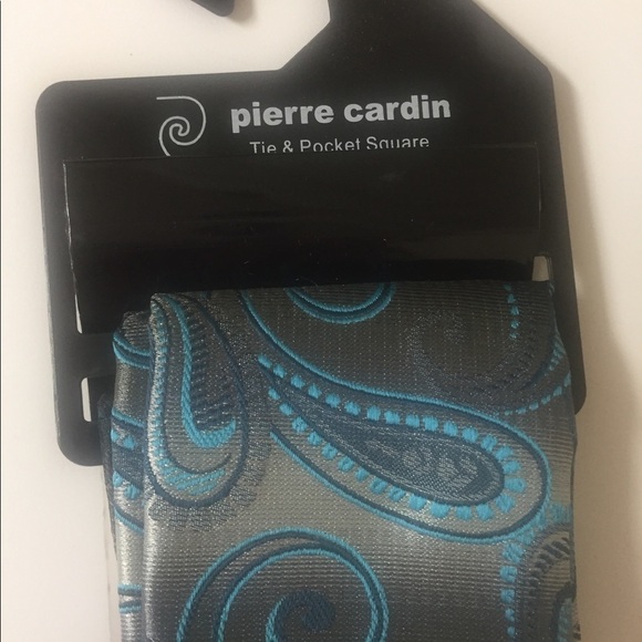 New Pierre Cardin Tie & Pocket Square - Picture 1 of 5